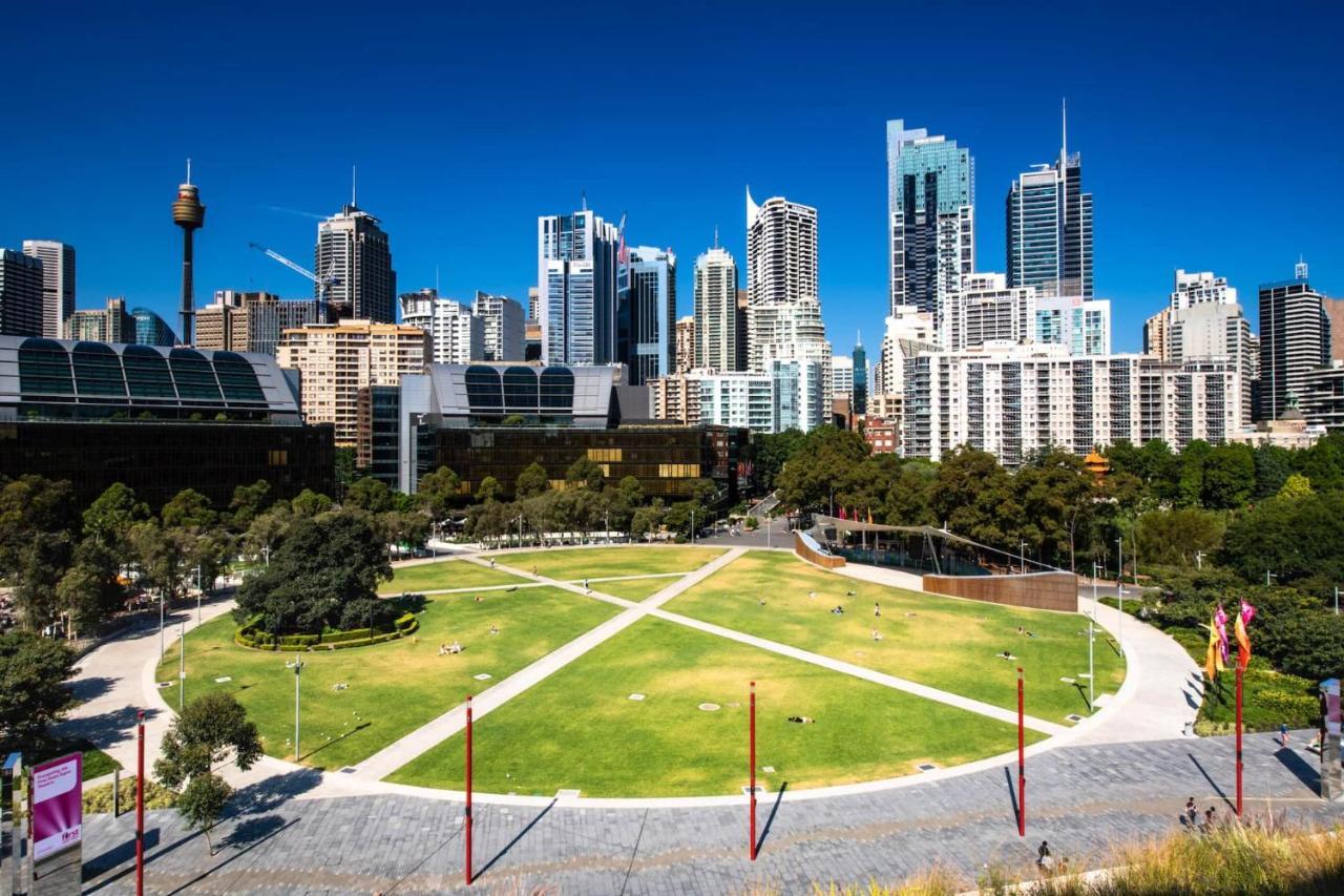 Spacious & Cosy 2 Bedroom Apartment In Darling Harbour Sidney Dış mekan fotoğraf